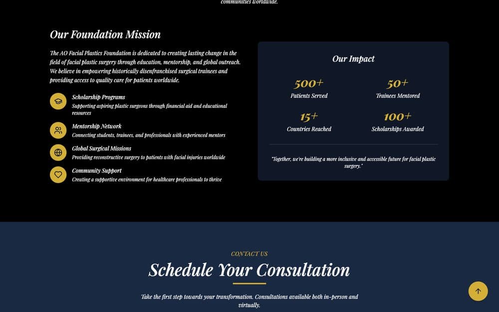 Project screen