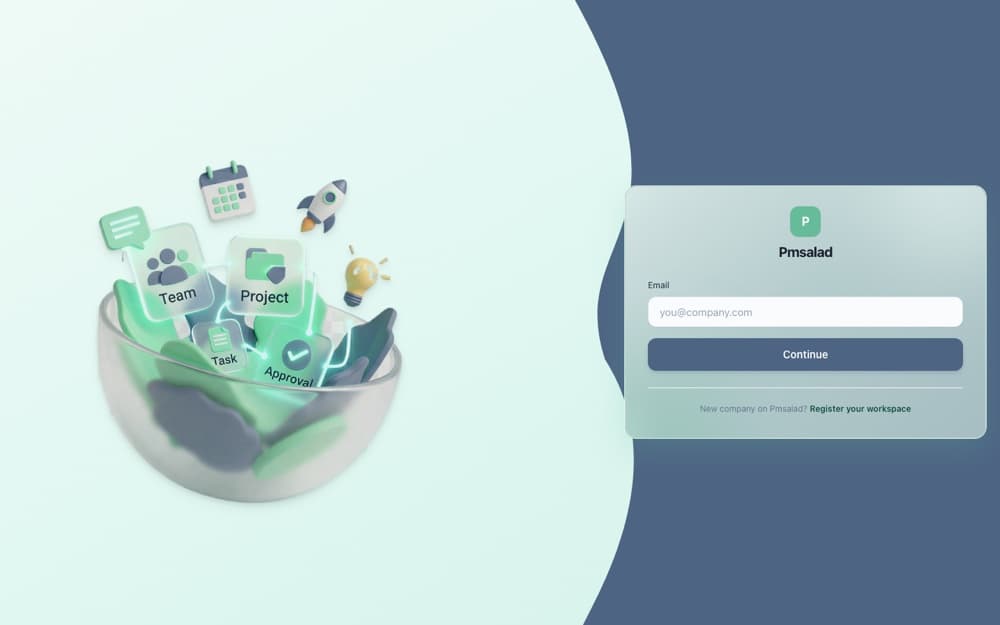 Project screen